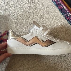 Stuart Weitzman Daryl II sneaker.